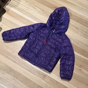 Primary Kids Puffer - Size 4-5 - Purple
